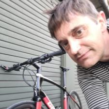 Vinterbadning - cykelture - foto