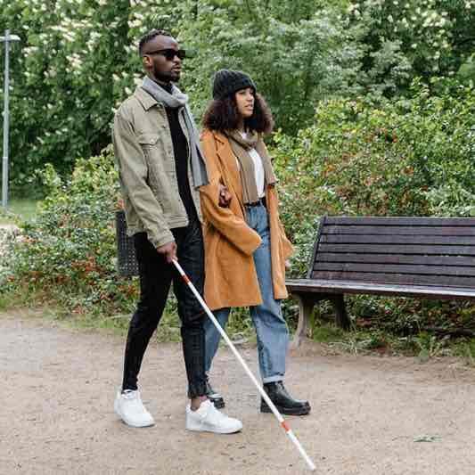 Bliv frivillig ledsager for blind!
