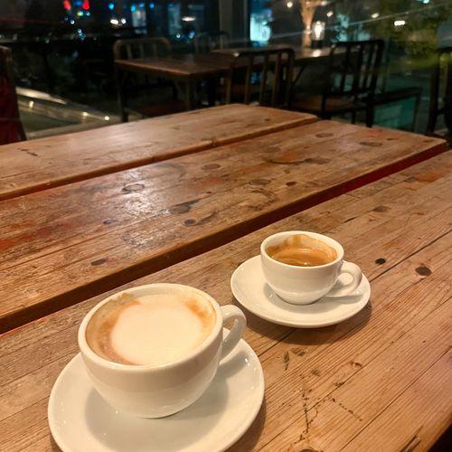Alt fra en kop kaffe , en sludder e