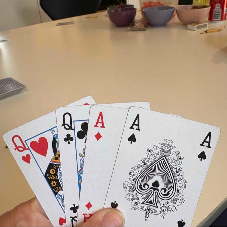 Vennepar/ par til kortspil og spil