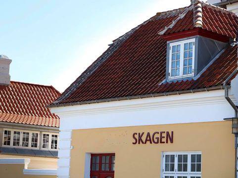 De gule huse i Skagen