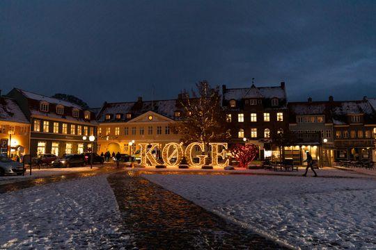 Køge Torv vinter